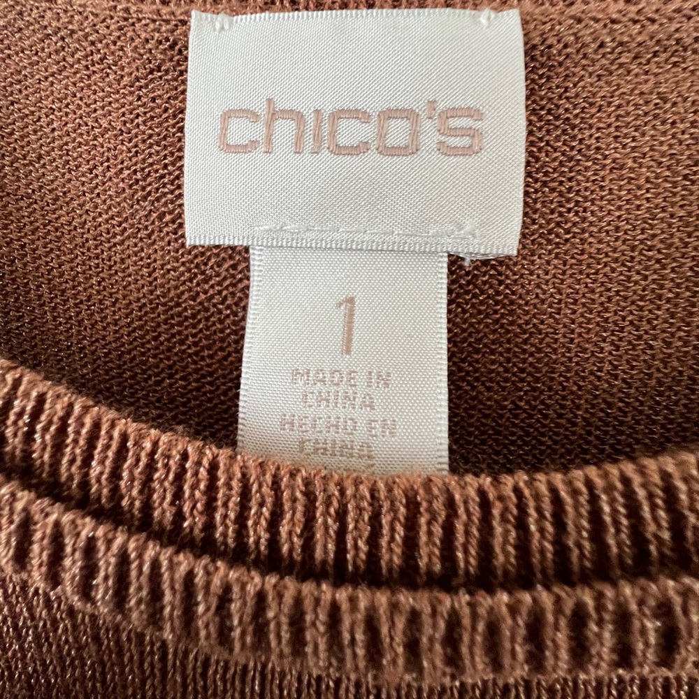 Chico’s Rayon Shell - Picture 2 of 4